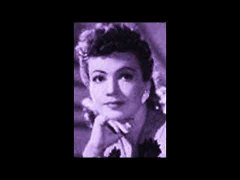 Gretl Schörg: "Ach, das Leben ist so schwer" aus "Bel Ami" von R. Kattnigg.