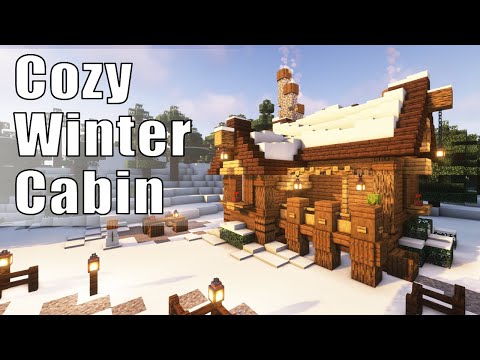 Insane Minecraft Winter Cottage Build - Must See!
