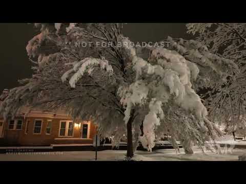 01-25-2023 Fayetteville, AR - Heavy Snow Accidents Trees Down