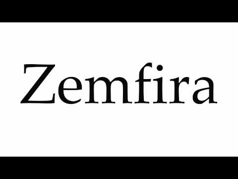 How to Pronounce Zemfira
