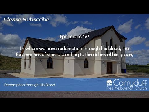 Redemption through His Blood