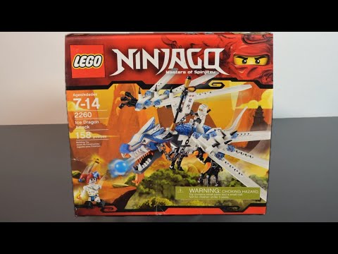 Lego Ninjago Ice Dragon Attack! Ninjago set 2260 review!