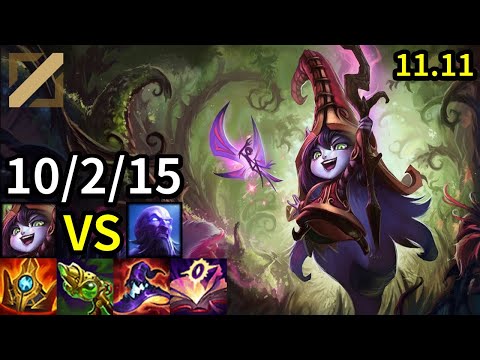 Lulu Mid vs Ryze - KR Master | Patch 11.11
