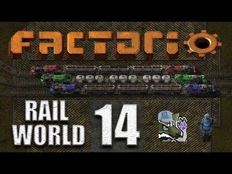 Factorio [0.17] - Rail World Ep. 14 - Uranium Processing