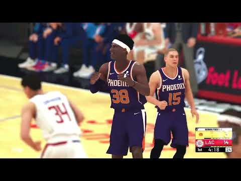 Curtles NBA 2034 Playoffs Division Round Game 3 Phoenix Suns vs Los Angeles Clippers Season 16
