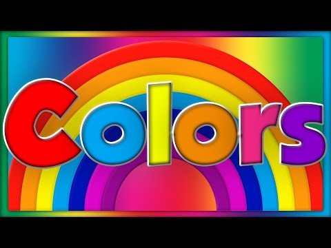 Learn Colors Song | ABC Baby Songs - Learning Colors