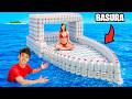 I Built A Giant Boat With 1500 Bottles And I Sank