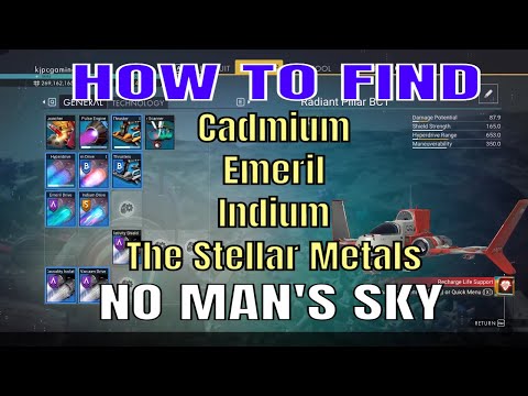 Permasoft No Man's Sky How To Find Cadmium Emeril and Indium