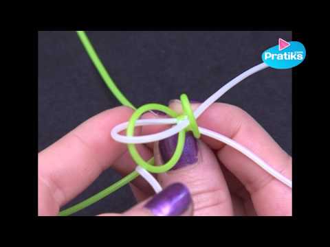How to make a square Scoubidou