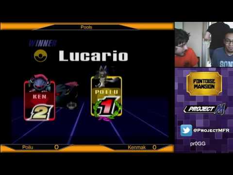 Pontoise Mansion 3 : WB Poilu(Lucario) VS Kenmark(MK)