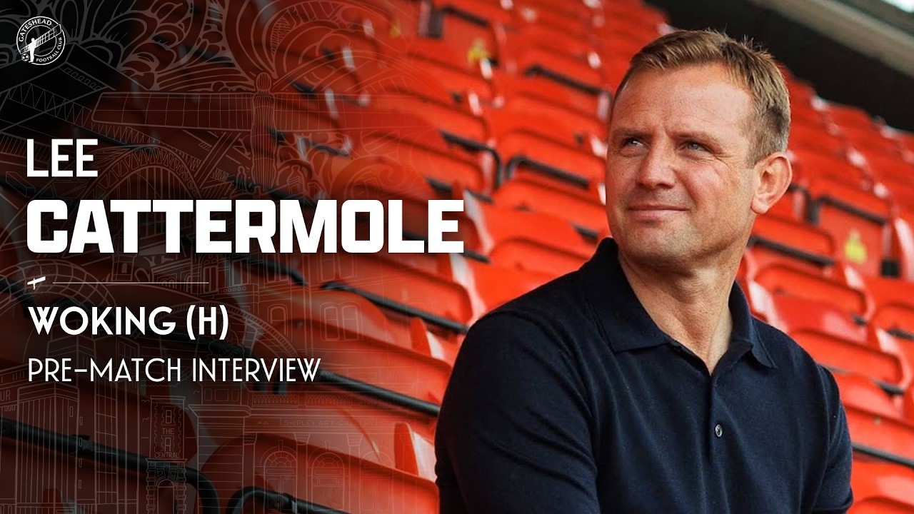 💬 “Show how eager we are” | Lee Cattermole pre-Woking (H) | INTERVIEW