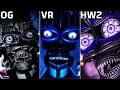 FNAF Sister Location OG Vs VR Vs HW2 Jumpscares Comparison