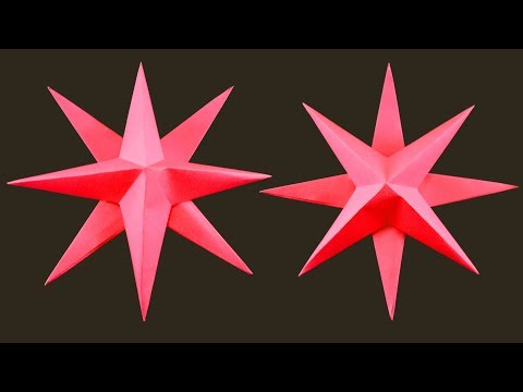 How to make Simple Christmas Star : DIY Christmas Decoration Ideas Video