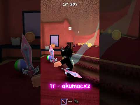 победил читера #mm2 #roblox #мм2 #мардермистери #murdermystery