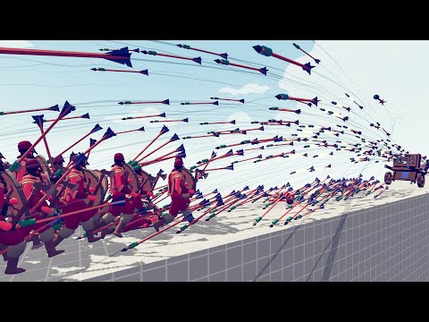 100X INFANTRY VIKINGS VS EVERY RANGED GOD - TOTALLY ACCURATE BATTLE SIMULATOR