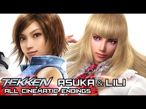 ASUKA & LILI - All Cinematic Endings in TEKKEN Series (2004-2017)