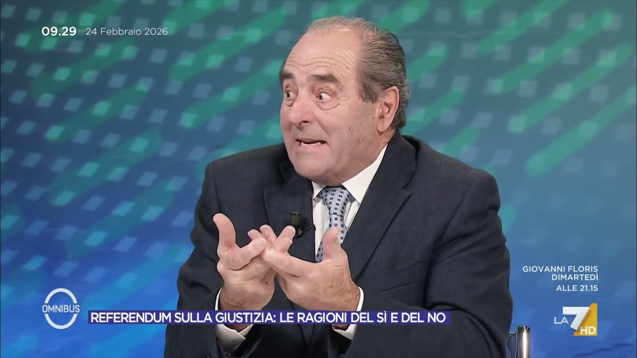 Referendum Giustizia, Di Pietro: "Ecco perché voto SI"