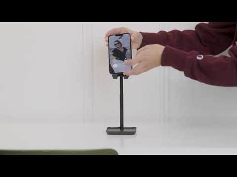 Extendable Phone Stand - Black – MoMA Design Store