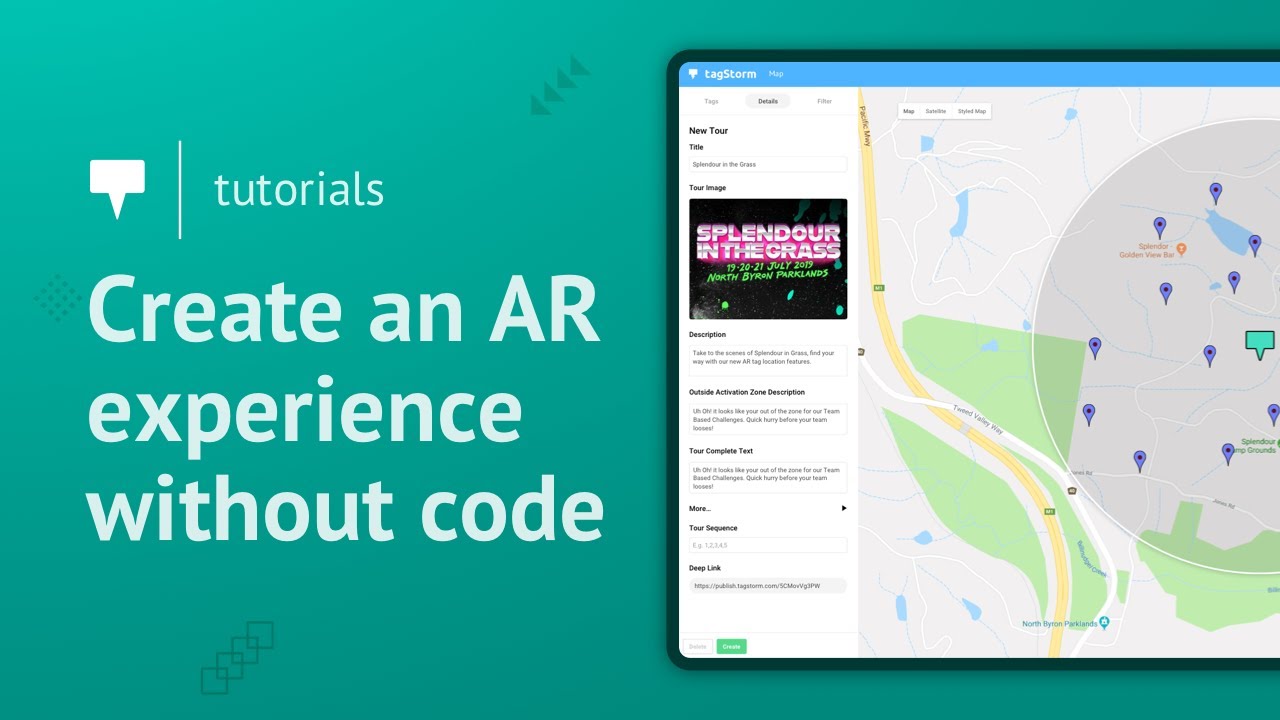 Create an AR experience without code