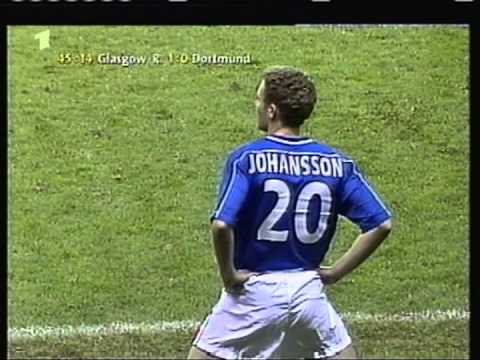 1999 November 25 Rangers Glasgow Scotland 2 Borussia Dortmund Germany 0 UEFA Cup