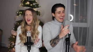 CHRISTMAS MEDLEY ( White Christmas/Minuit Chrétien/Hallelujah ) || Alicia Moffet & Kevin Bazinet