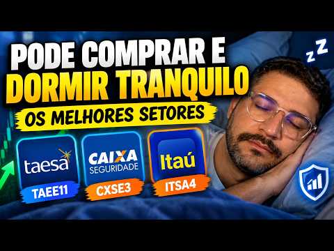 3 AÇÕES PARA COMPRAR E DORMIR TRANQUILO !
