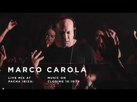 Marco Carola - Music On Closing 10.10.19 - Live MIx at Pacha Ibiza