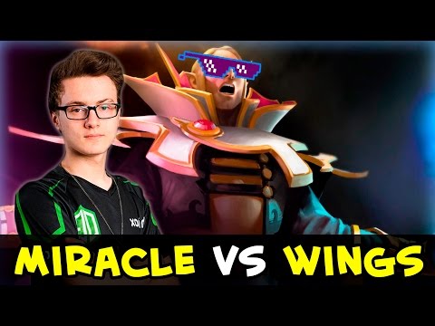 Miracle Invoker vs Wings Gaming — carried by Rat God Nature's Prophet