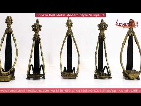 Dhokra - bell metal - modern style sculptures, for home deco...
