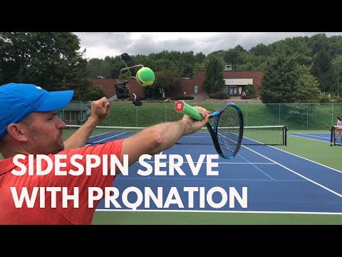 Sidespin Serve with Pronation