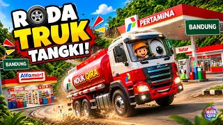 Download lagu RODA TRUK TANGKI PERTAMINA BERPUTAR PUTAR 🚛⛽ | Lagu Anak Ceria - Nduk Qira mp3