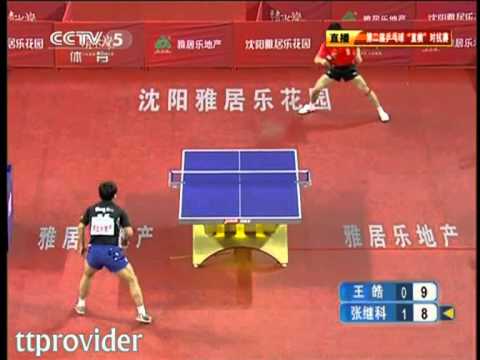 Penhold vs. Shakehand 2011: Wang Hao-Zhang Jike