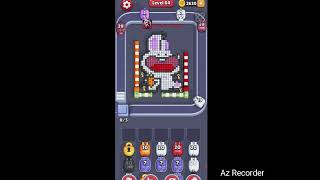 Pixel Flow level 64 hard Walkthrough Solution