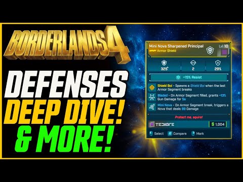 How Does ARMOR ACTUALLY Work?! New Defenses Deep Dive (Overshield & More!) // Borderlands 4