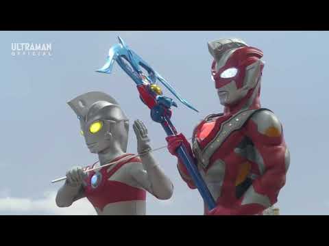 Ultraman Z and Ultraman Ace Fight scene - episode 19