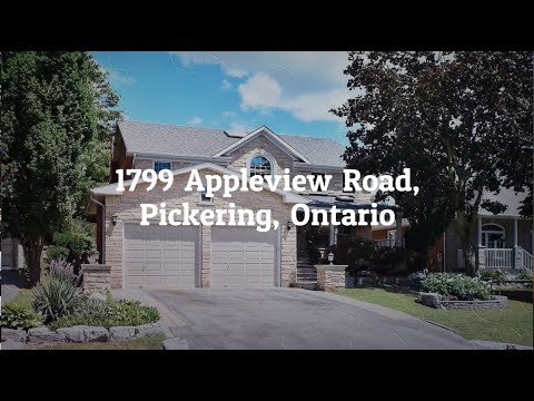 Property House Listing - 1799 Appleview Rd., Pickering Home For Sale