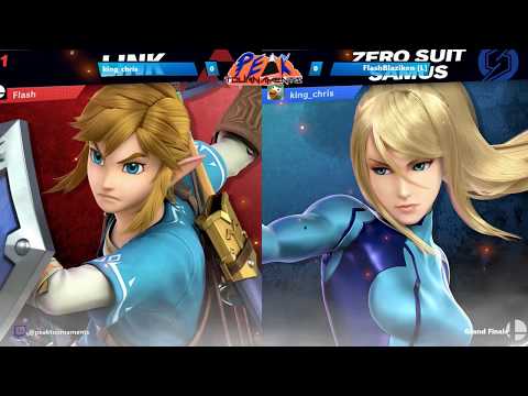 Grand Finals king_chris (Shulk, ZSS, Joker) vs FlashBlaziken (Link) (Peak 11-8-19)