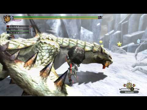 MH3U G Rank Barioth Solo 2:09 (Hammer) HD