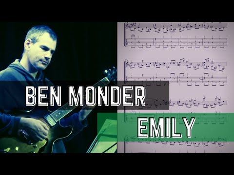 Two-Part Counterpoint Guitar | Ben Monder - Emily Transcription