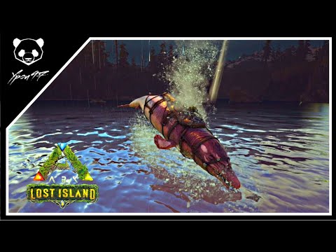 How To Tame Basilosaurus On Lost Island | ARK: Survival Evolved