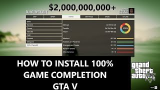 GTA V 100% Completion Mod & How To Install