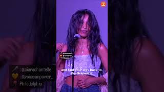 Ciara Chantelle at Voices In Power in Philly | Spoken Word Poetry #voicesinpower #poetry #openmic