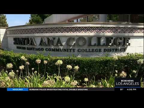 Santa Ana College on CBS LA (8/24/2022)
