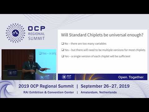 OCPREG19 - The Impact of Domain Specific Acceleration and Chiplet Technology on the Semiconductor an