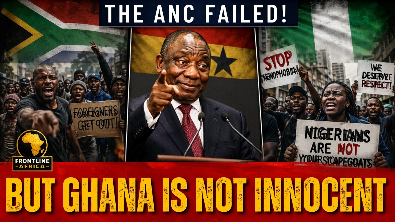 XENOPHOBIA IN SOUTH AFRICA: ANC FAILED  — BUT GHANA IS NOT INNOCENT
