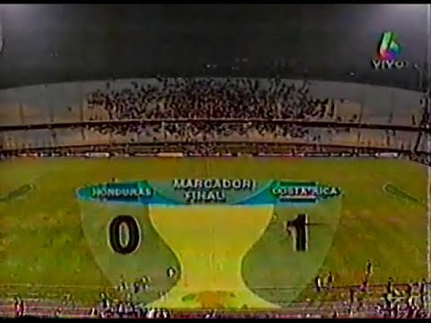Costa Rica 1 Honduras 0 Copa América Colombia 2001