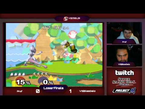 VS Weekly 8/6/14 - Losers Finals - Prof (Mewtwo) vs VS/Bleagelo (Luigi) - SSBM