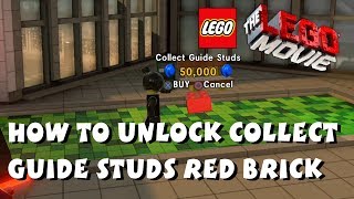 The Lego Movie Videogame - How to Unlock Collect Guide Studs Red Brick PS4 1080P