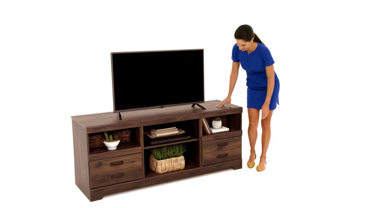Quinden Lg Tv Stand From Ashley W246 68 Coleman Furniture Quinden Lg Tv Stand From Signature Design By Ashley