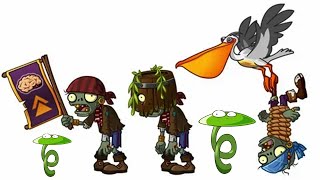 Zombies vs Pants. PVZ2. Pirats ??? Spring Bean.